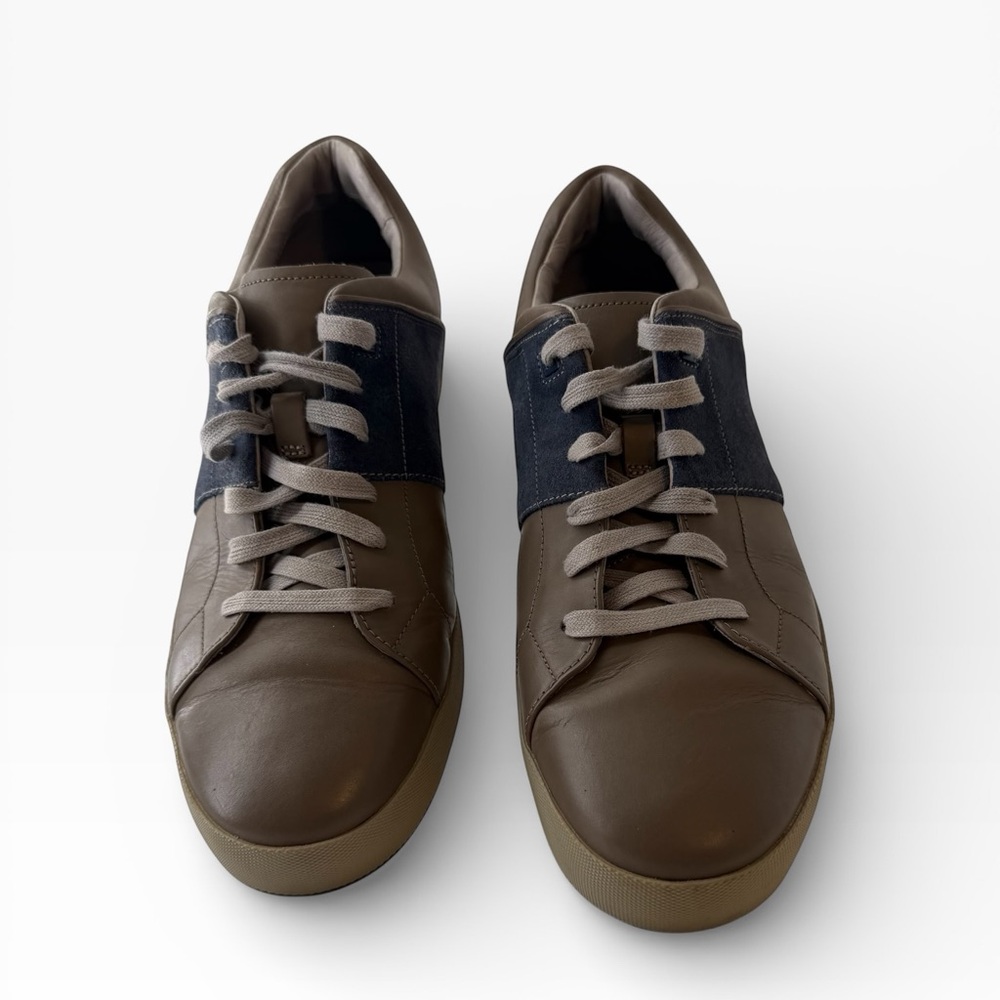 TSUBO Aratus Men's Urban Casual Color-Blocked Leather Sneakers Shoes Size 11.5